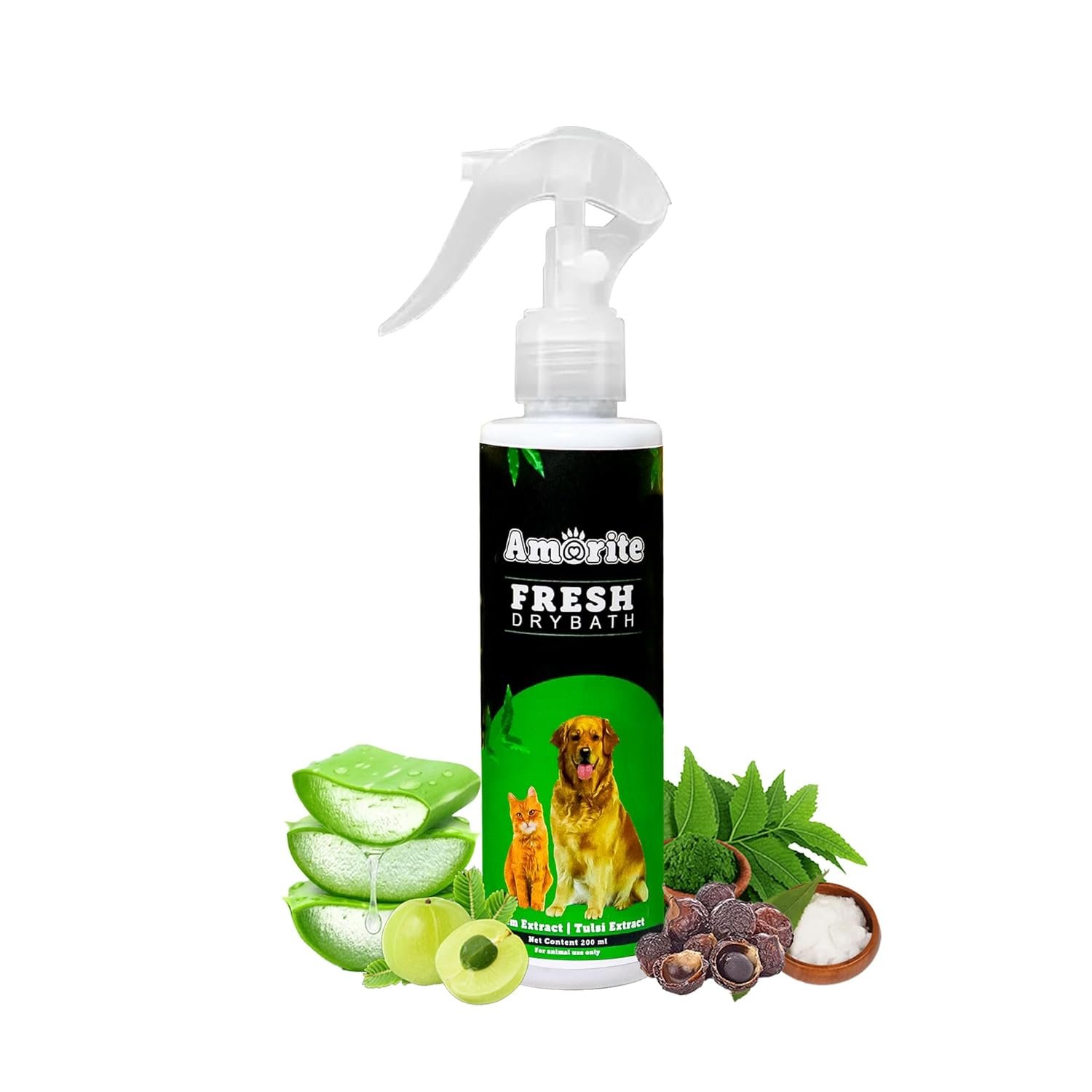 Dog Perfume Fresh Coat Spray & Controls Odor for Dogs & Cat