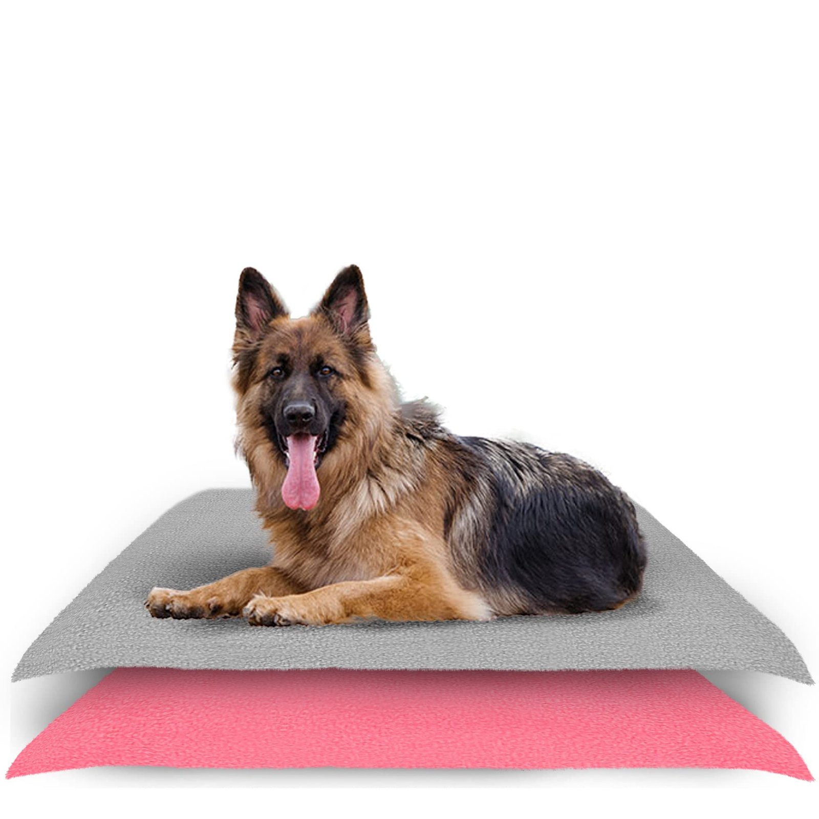 Amorite Washable Dog Pee Pads 140 X 100 Grey + Salmon Rose Pack of 2 (Large) | Reusable Dog Training Pad | Leakproof Puppy Pee Pads | Indoor Toilet Mat for Dogs | Non-Slip Pee Mat for Dogs and Puppies