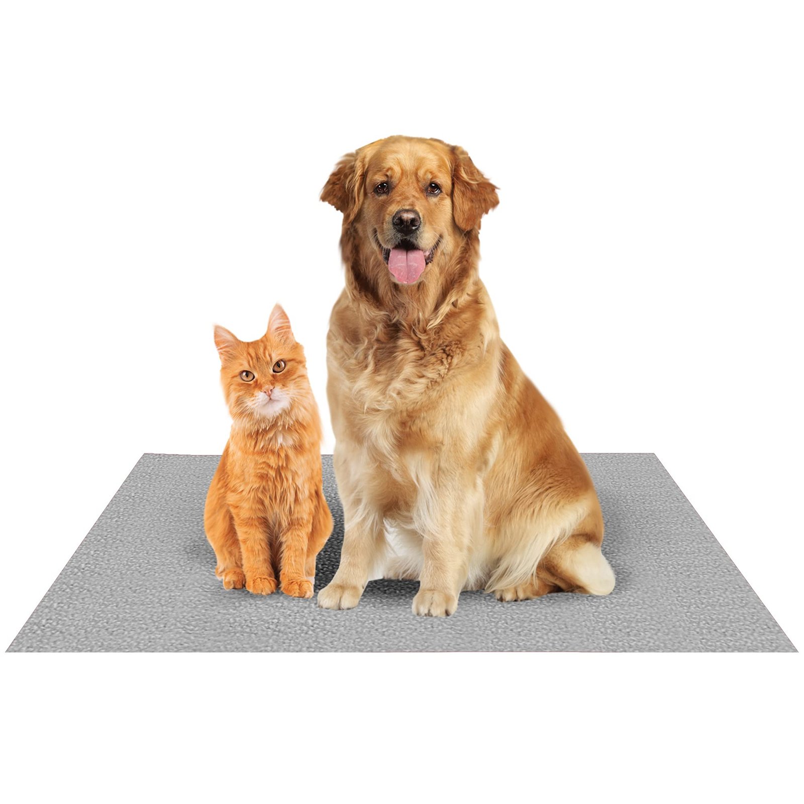 Amorite Waterproof Reusable Washable Pee Pads for Dogs | High Absorption Puppy Training Pads(140cm X 100cm) Grey